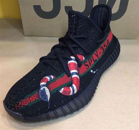 fake gucci snake yeezys|false yeezy shoes.